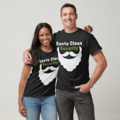 Grappige Kerstman Veiligheid Kerstmis Luie Kostuum T-shirt (Unisex)