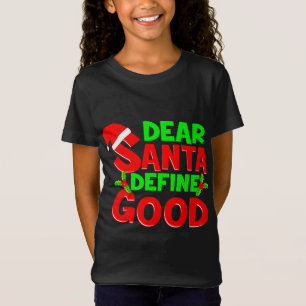 Grappige Kerstmis citaat Beste Kerstman Definieer  T-shirt