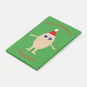 Grappige Kerstmis Ei Post-it-notitieblok Post-it® Notes (Schuin)