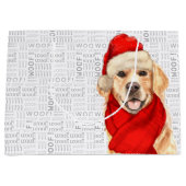 Grappige Kerstmis Hond Gouden Retriever Lover Groot Cadeauzakje