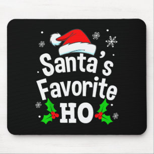 Grappige Kerstmis Kerstmannen Favoriete Ho Stoute Muismat