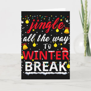 Grappige Kerstmis Leraar Jingle All The Way Naar W Kaart