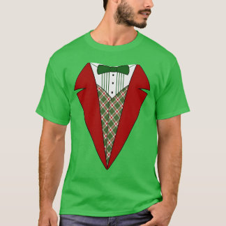 Grappige Kerstmis Red en Groenu vrienden T-shirt