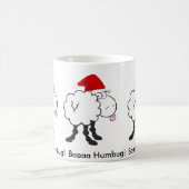 grappige kerstmis - schaap bah humbug - mok (Center)