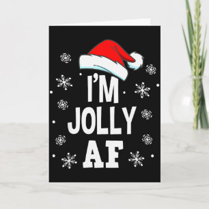 Grappige Kerstmis Stoute Volwassenen Pyjama, Kerst Kaart