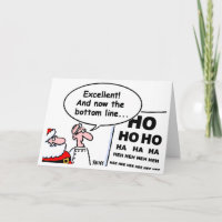 Grappige Kerstmis van de Cartoon van de Oogarts