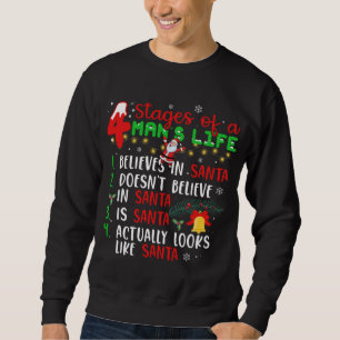 Grappige Kerstmis - Vier Stadia van het Leven Trui