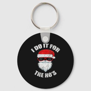 Grappige Kerstmis Volwassene Stoute Vies Pyjama, H Sleutelhanger