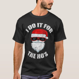 Grappige Kerstmis Volwassene Stoute Vies Pyjama, H T-shirt