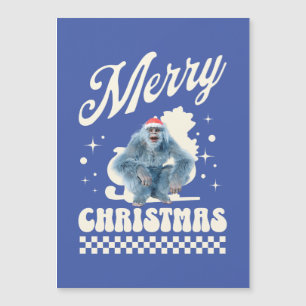 Grappige Kerstmis Yeti Vakantie Humor