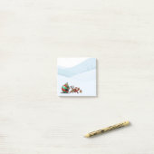 Grappige Kerstnotities | Kerstman Notities Post-it® Notes (Op bureau)