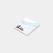Grappige Kerstnotities | Kerstman Notities Post-it® Notes (Schuin)