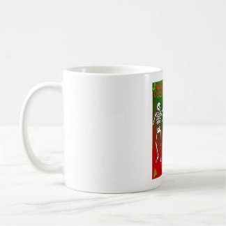 Grappige Kerstskeletwensen voor man Koffiemok