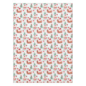 Grappige kerstsnoepjes tafelkleed (Voorkant)