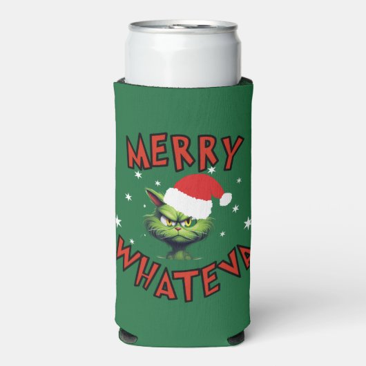 Grappige kerstvakantie Koelbox (Seltzer Voorkant)