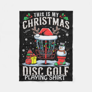 Grappige Kerstverlichting Dit Is Mijn Kerstschijf Fleece Deken