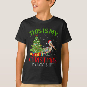 Grappige kerstverlichting Dit is mijn pelikaanse k T-shirt
