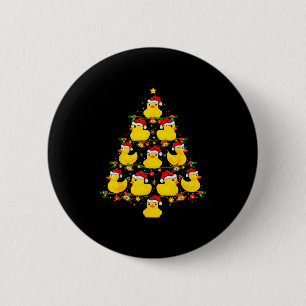 Grappige Kerstverlichting Kerstman Hoed Rubber Een Ronde Button 5,7 Cm