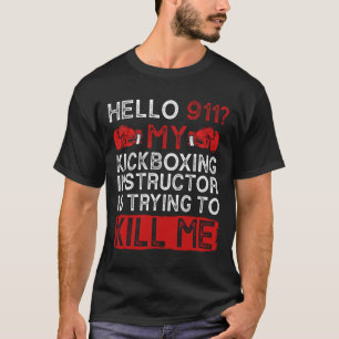 Grappige Kickboksen Kickbokser Kickbox T-shirt