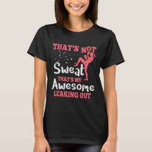 Grappige kickboksen voor vrouwen - Dat is geen zwe T-shirt