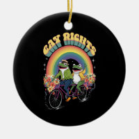 Grappige Kikker Gay Rechten LGBT Regenboog Pride M
