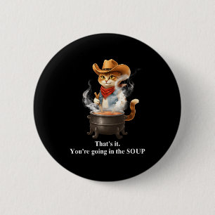 Grappige Kikker Heks Meme Dat Is Het Je Gaat In Br Ronde Button 5,7 Cm