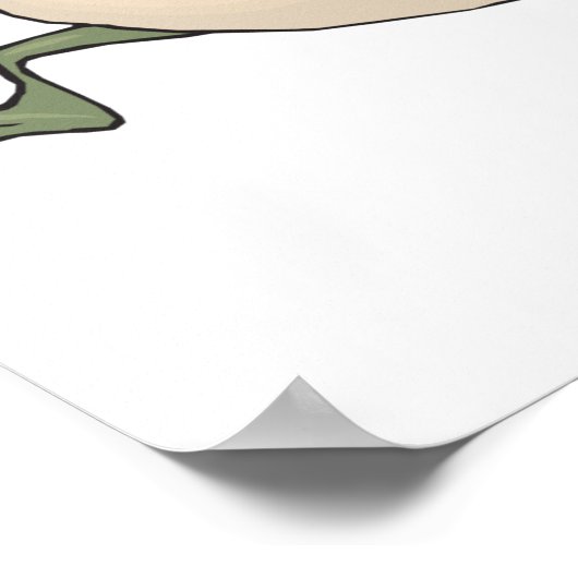 grappige kikker poster (Hoek)