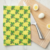 Grappige kikker theedoek (Quarter Fold)