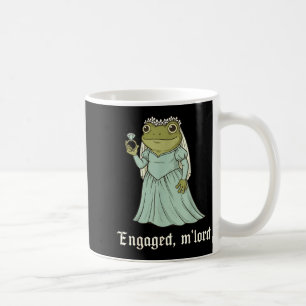Grappige kikker verlovings T-shirt voor koppels me Koffiemok
