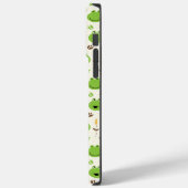 Grappige Kikkergesichter Patroon Monogram Case-Mate iPhone Case (Achterkant / Links)
