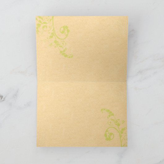 Grappige  kikkers kaart (Binnen)