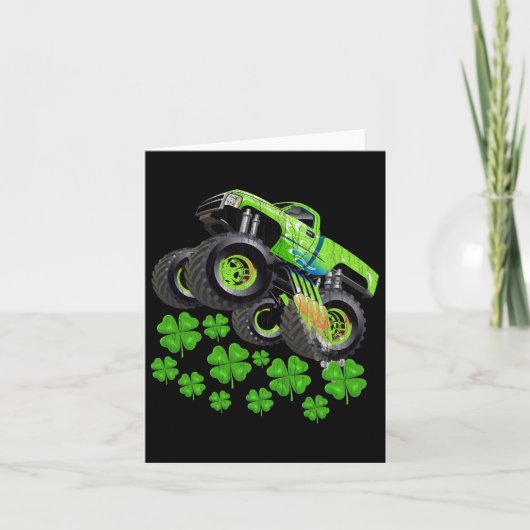 Grappige Kinder Jongens St Patricks Day Peuter Luc Kaart (Voorkant)