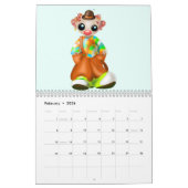 Grappige Kinder kalender (Feb 2026)
