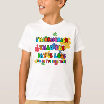 Grappige Kinder puzzel T-shirt