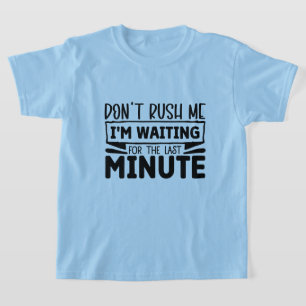 Grappige kinder unisex sarcasme woordkunst t-shirt