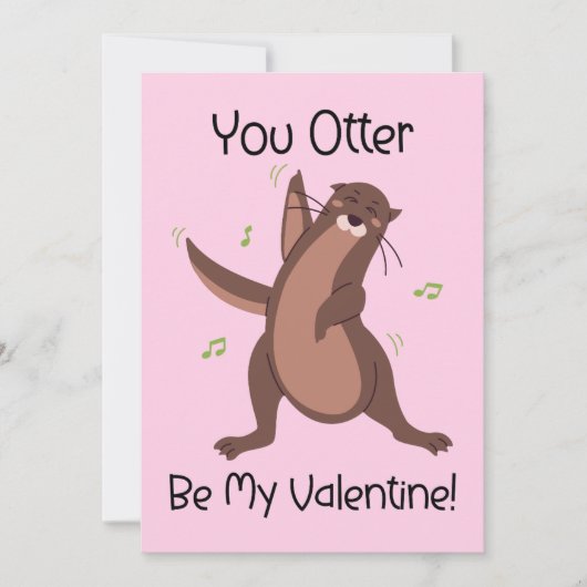 Grappige kinder Valentijnskaart Feestdagenkaart (Voorkant)