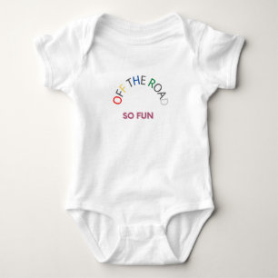 Grappige Kinderen Baby Wit Romper