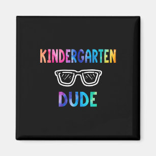 Grappige Kinderen Regenboog Terug Naar School Hall Magneet