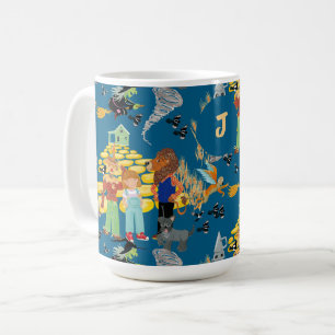 Grappige kinderfiguren koffiemok