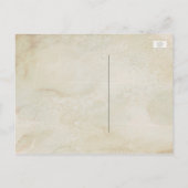 Grappige kinderfoto's | De datum van het telegram  Aankondigingskaart (Achterkant)