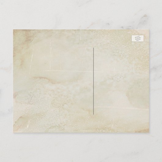 Grappige kinderfoto's | De datum van het telegram  Aankondigingskaart (Achterkant)