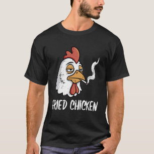 Grappige kip grap volwassenen grap humor mannen vr t-shirt