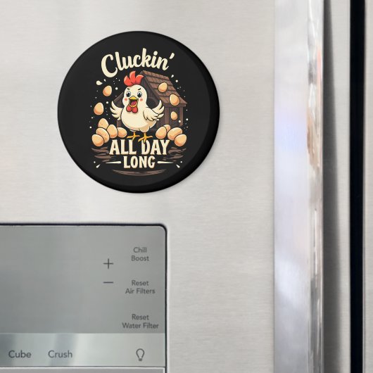 Grappige kip Humor rustieke Boerderij leven Magneet (Insitu (Koelkast))