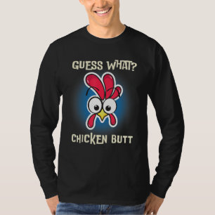 Grappige Kip Zegt Raad Wat Boerderij Haantje T-shirt