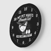 grappige kipliefhebbers woordkunst grote klok (Hoek)