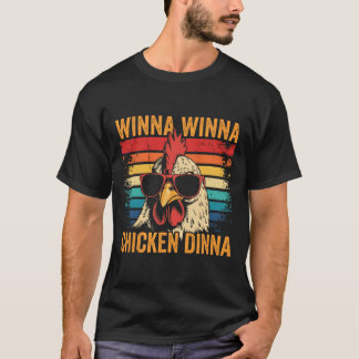 Grappige kippen grap kippen kleinschalige homestea t-shirt