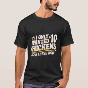 Grappige Kippenmoeder Koningin Van De Coop Ckyard  T-shirt