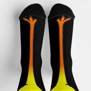 Grappige Kippenpoot Voeten Sokken Knie Dier