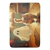 Grappige Kitten Spooky Vriend Badmat (Voorkant Verticaal)