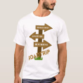 Grappige Klantgerichte T-shirt Roadtrip (Voorkant)